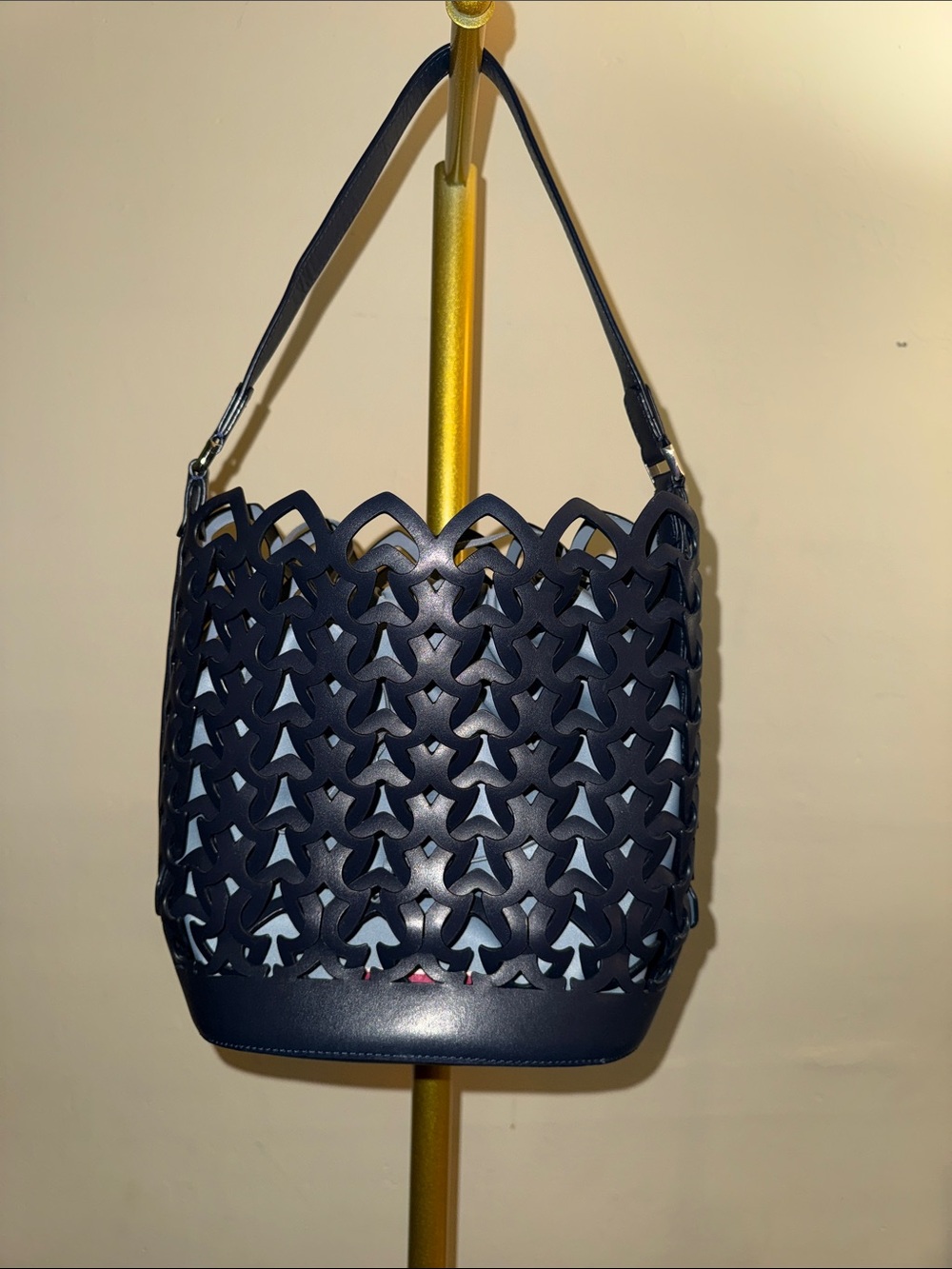 kate spade Navy Laser-Cut Dorie Shoulder Bag - Picture 2 of 5